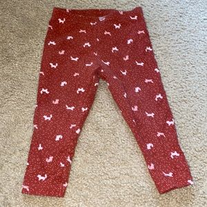 🔥lowest price!🔥 Carter’s Fox Leggings 24M